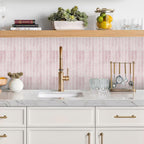 Light Pink - Self Adhesive 3D Tile (10pcs)