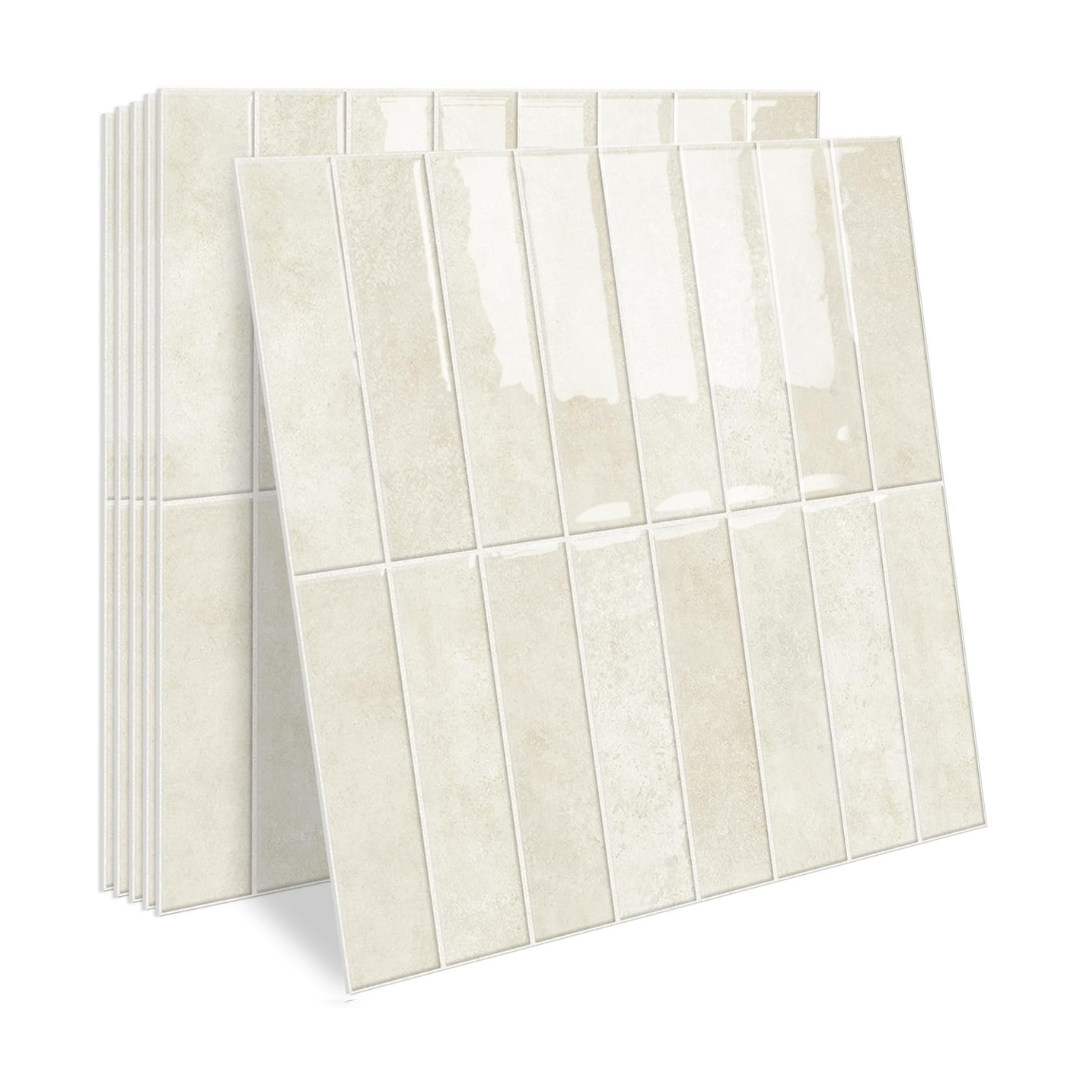 Beige - Self Adhesive 3D Tile (10pcs)