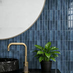 Dark Blue - Self Adhesive 3D Tile (10pcs)