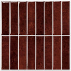 Burgundy - Self Adhesive 3D Tile (10pcs)