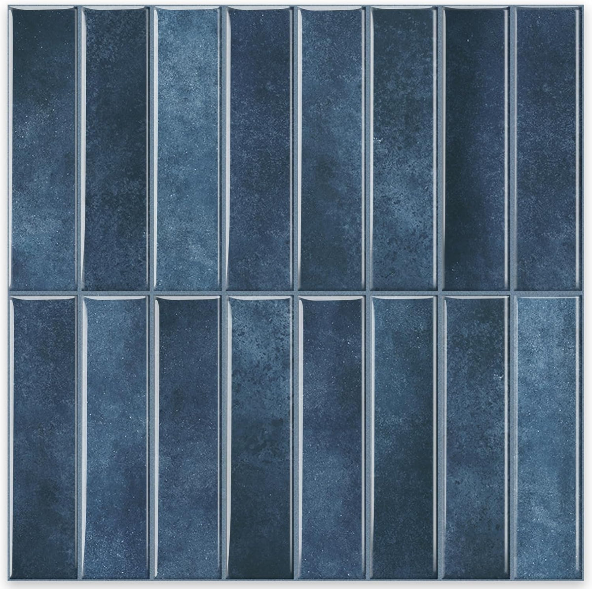 Dark Blue - Self Adhesive 3D Tile (10pcs)
