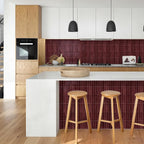 Burgundy - Self Adhesive 3D Tile (10pcs)